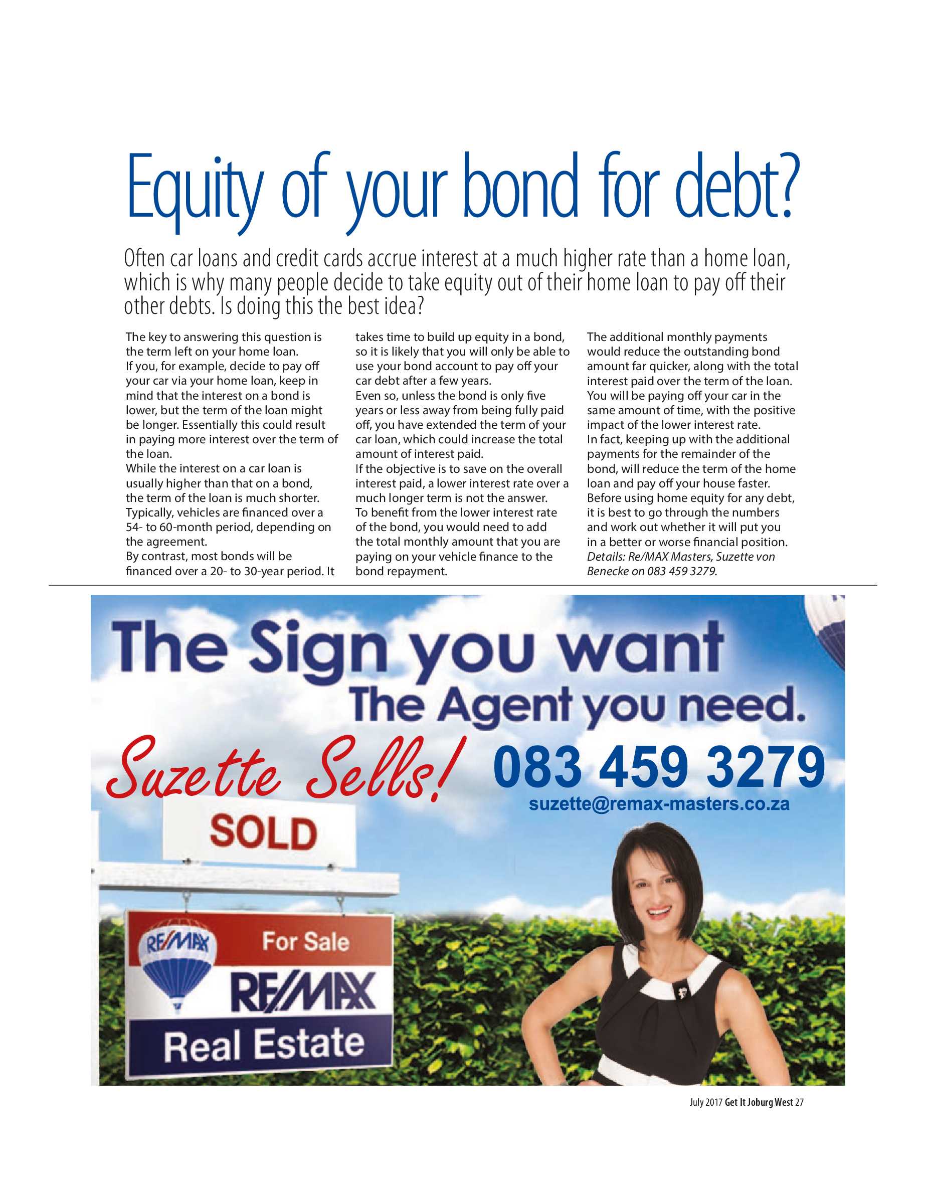Get it JHB West – July 2017 page 27