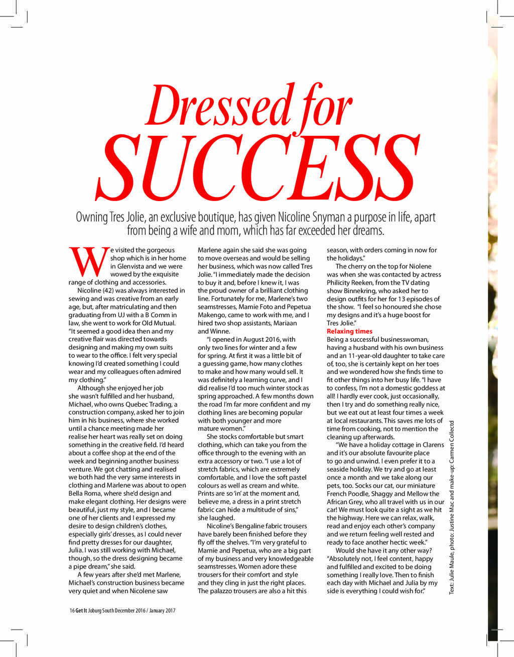 Get it Joburg West Dec 2016 – Jan 2016 page 16