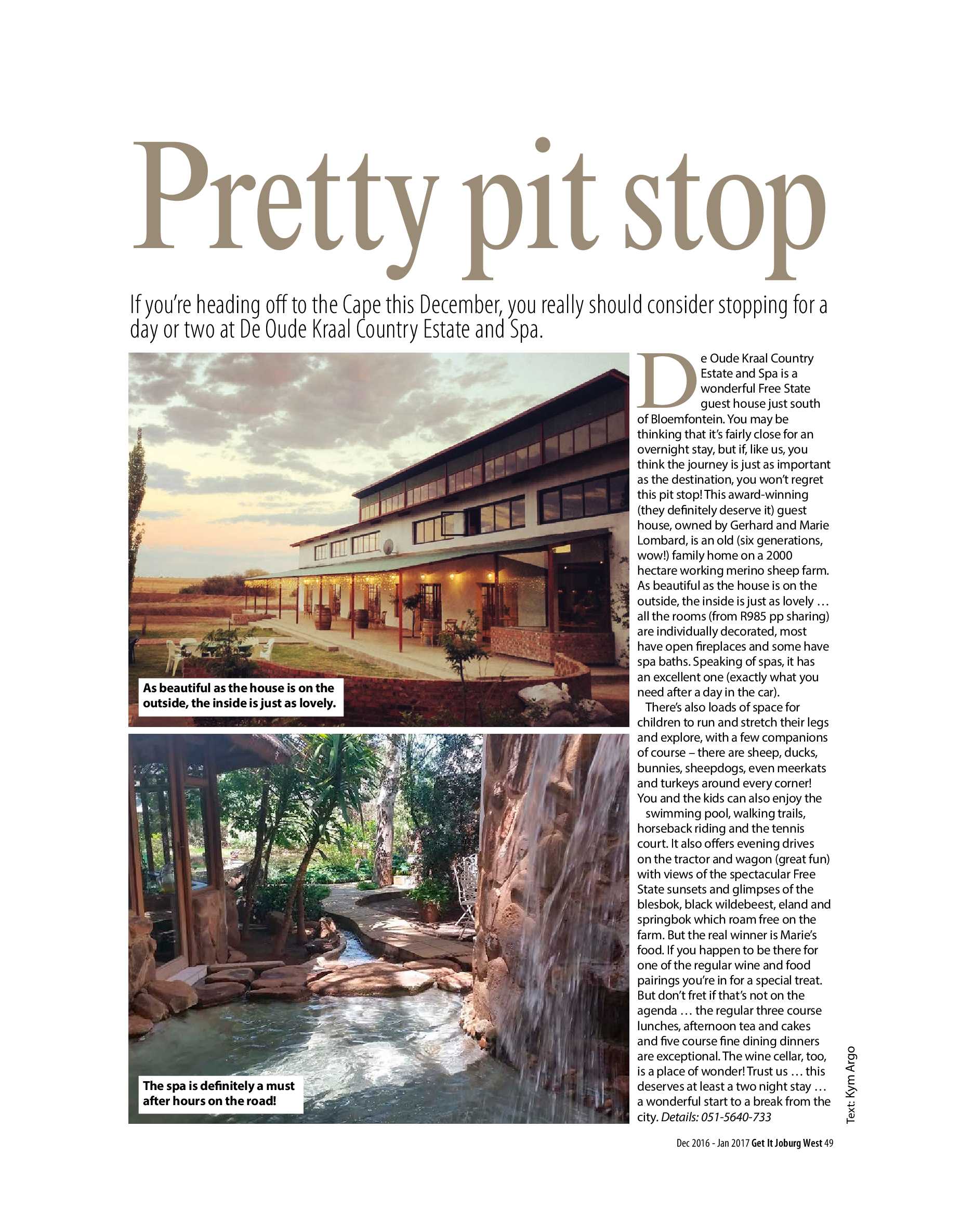 Get it Joburg West Dec 2016 – Jan 2017 page 49