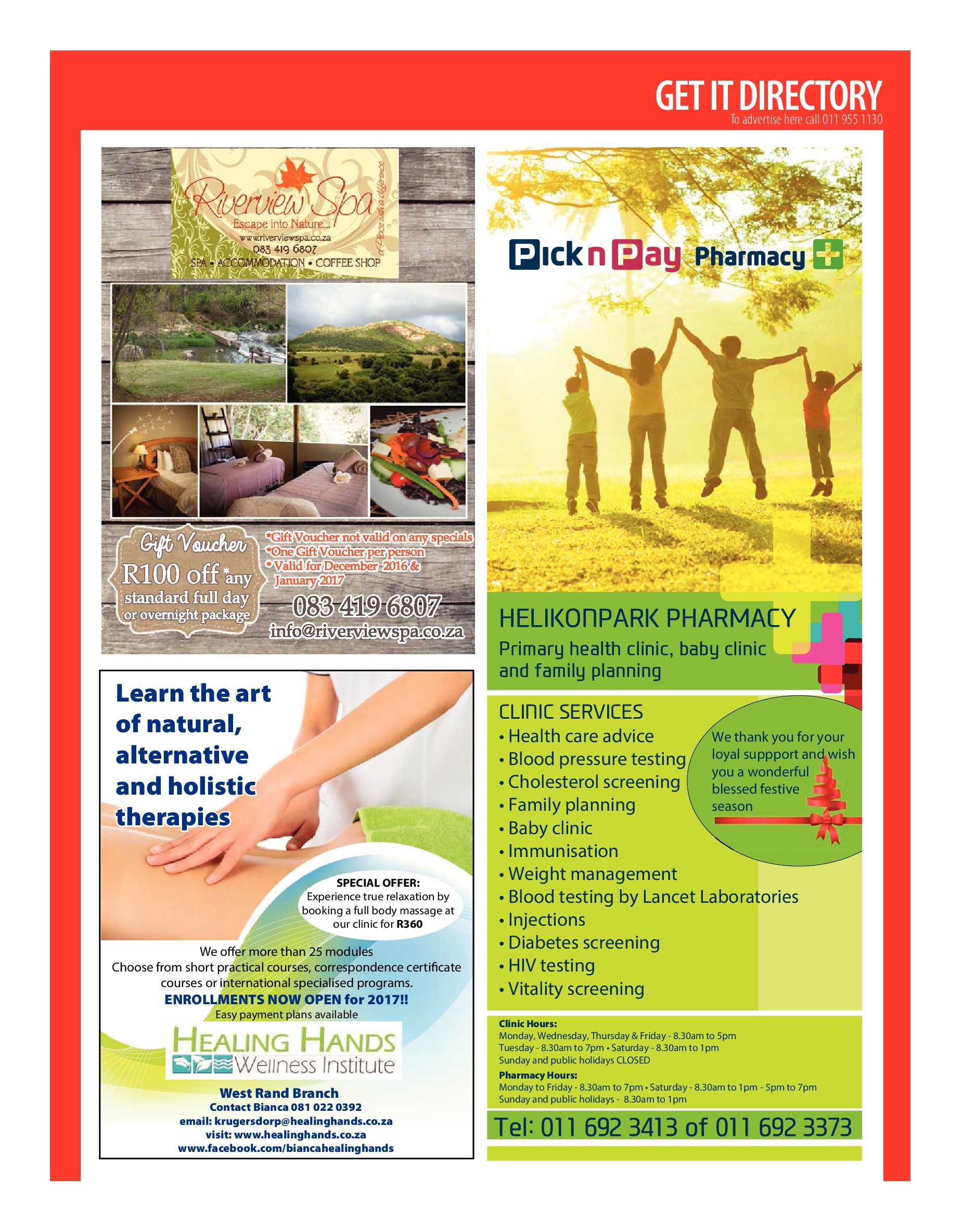 Get it Joburg West Dec 2016 – Jan 2017 page 59