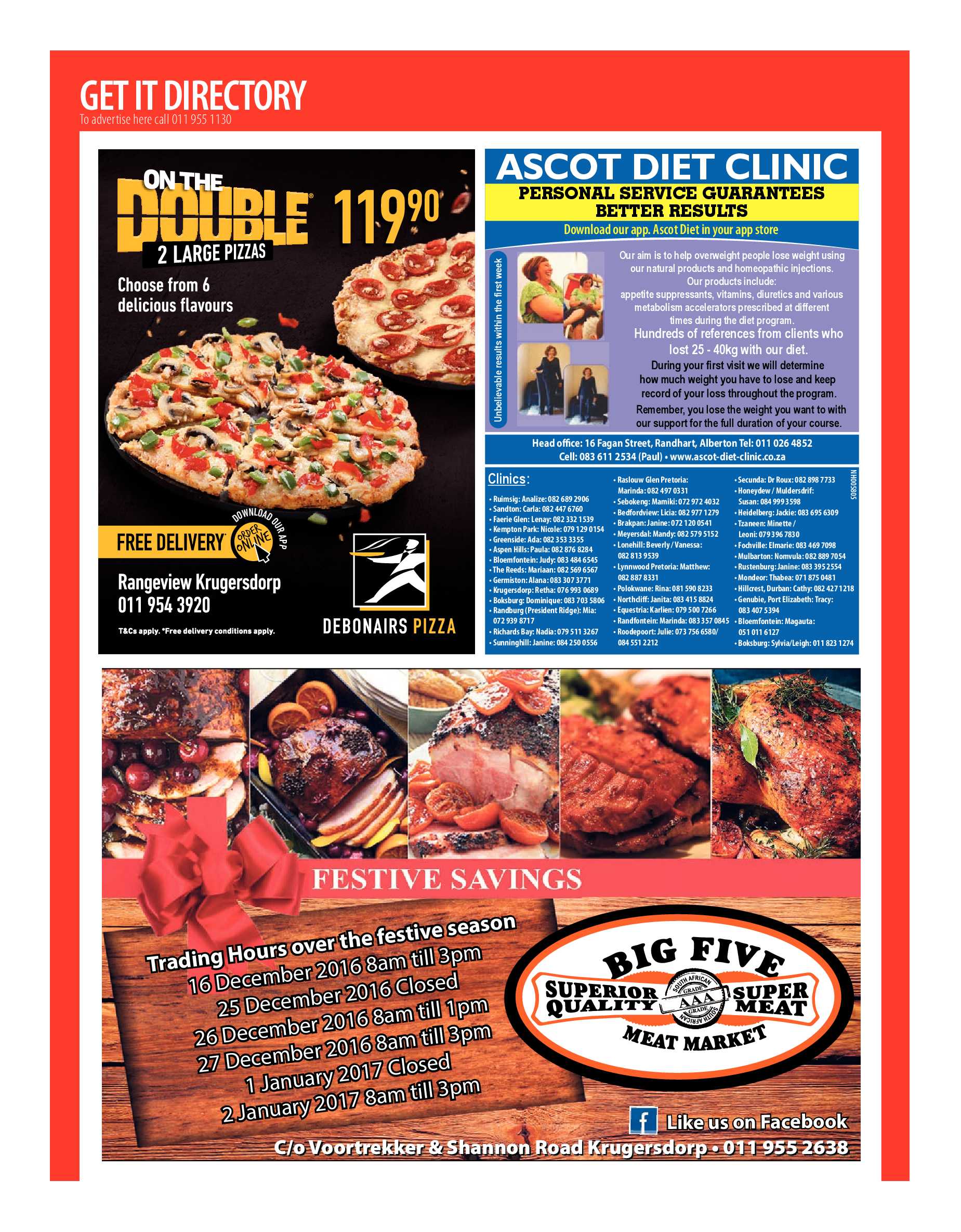 Get it Joburg West Dec 2016 – Jan 2017 page 60