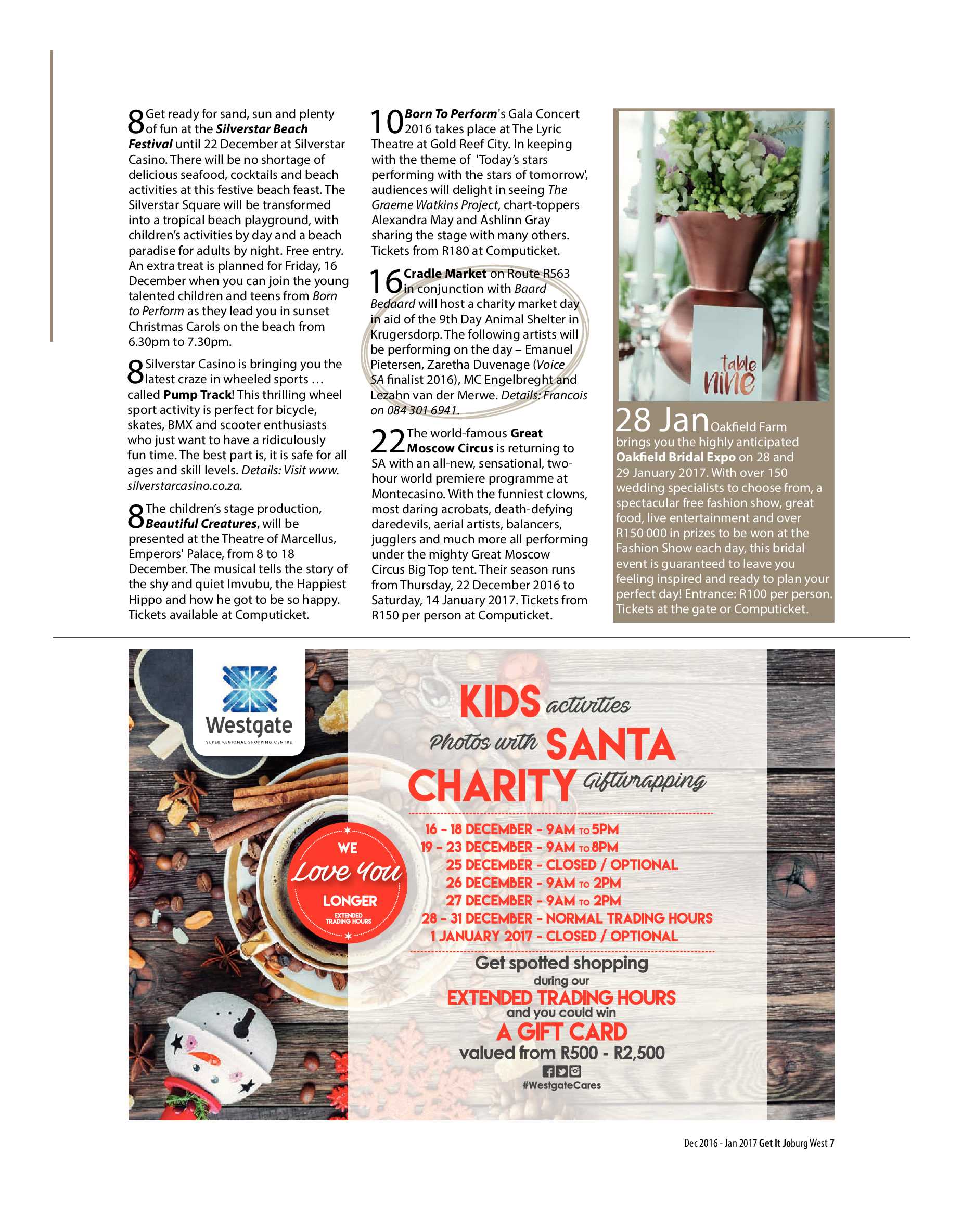 Get it Joburg West Dec 2016 – Jan 2017 page 7