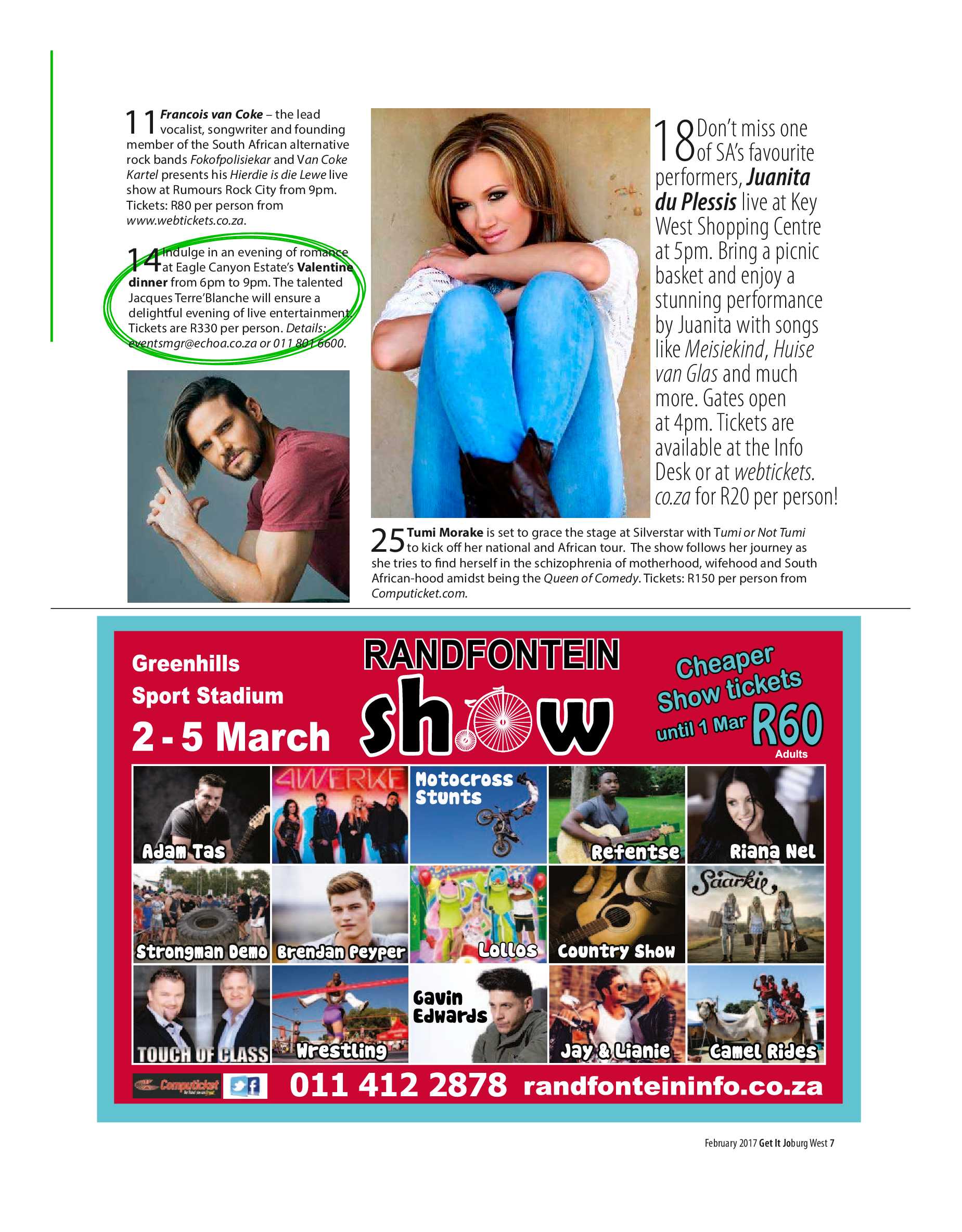 Get it Joburg West – February 2017 page 7