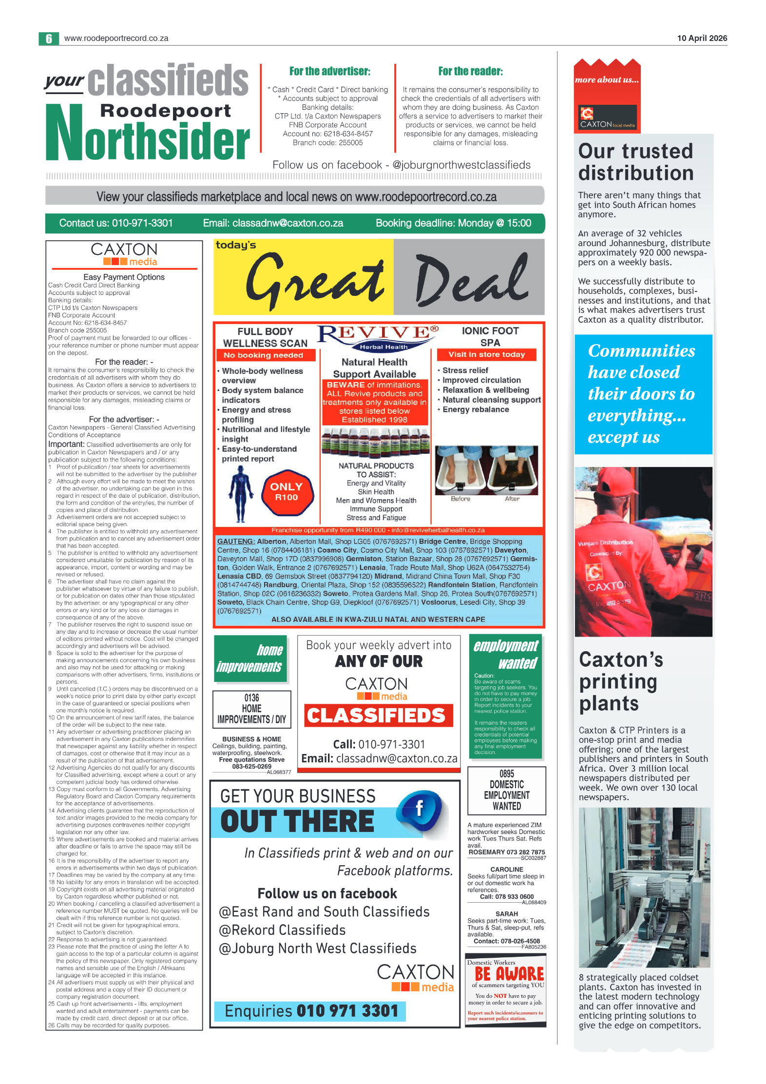 Roodepoort Northsider 10 April 2026 page 8