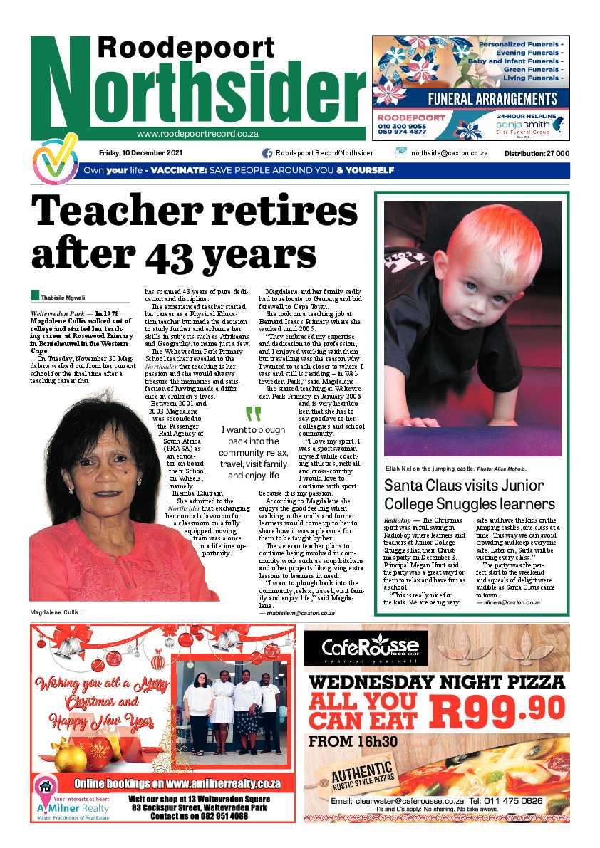 Roodepoort Northsider 10 December 2021 page 3