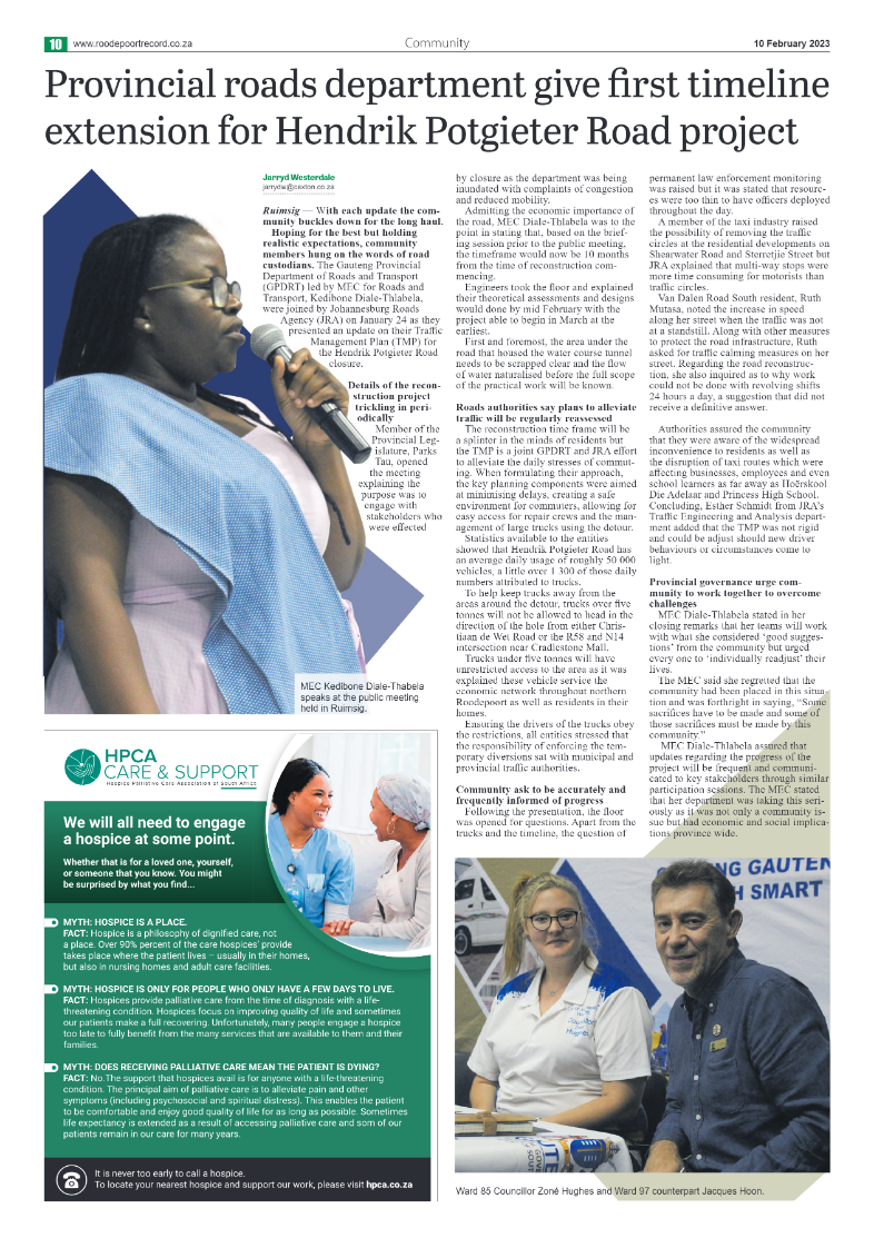 Roodepoort Northsider 10 February 2023 page 10