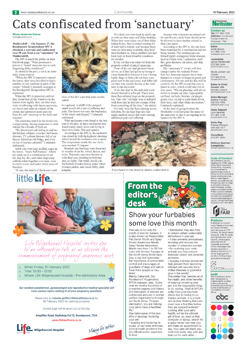 Roodepoort Northsider 10 February 2023 page 2