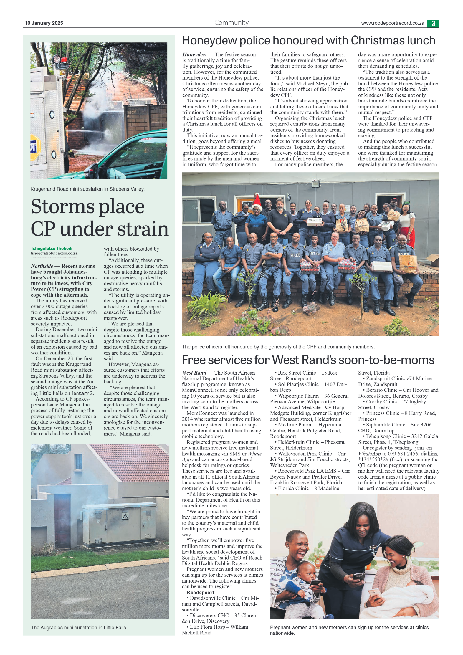 Roodepoort Northsider 10 January 2025 page 3