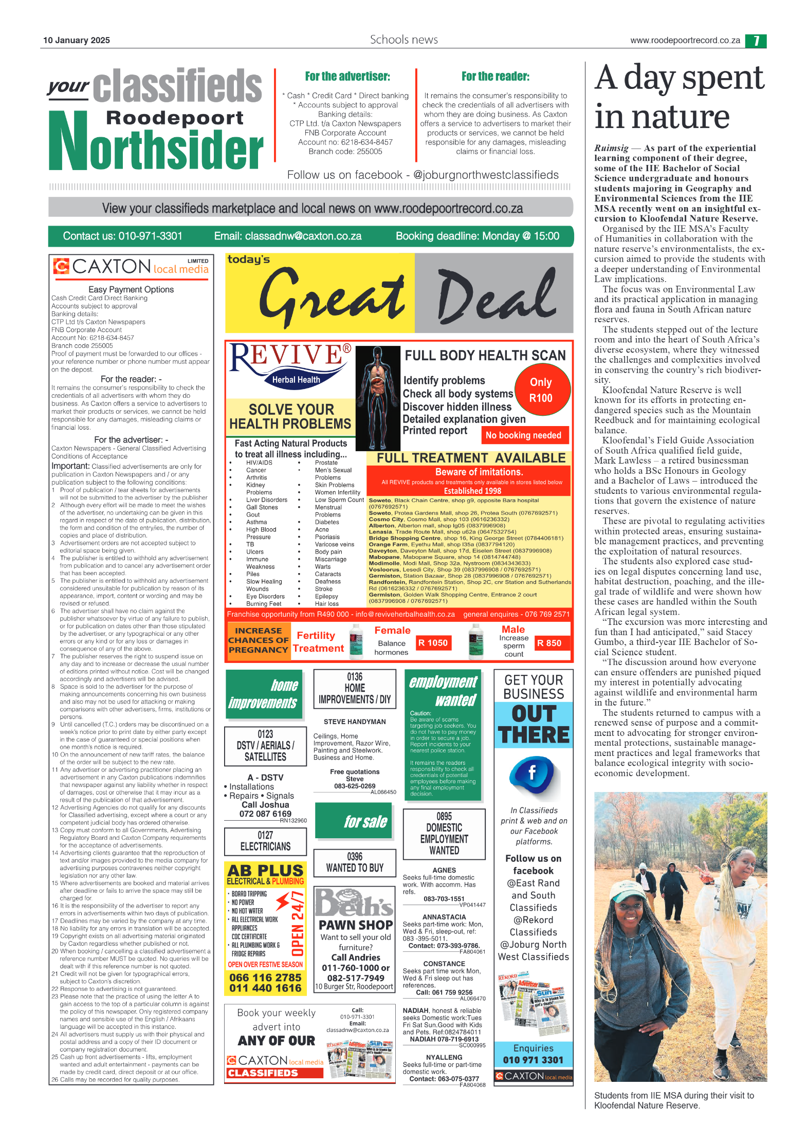 Roodepoort Northsider 10 January 2025 page 7