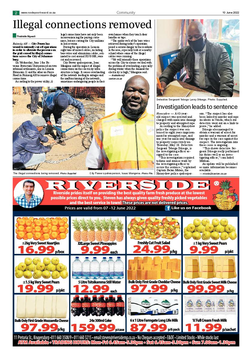 Roodepoort Northsider 10 June 2022 page 2