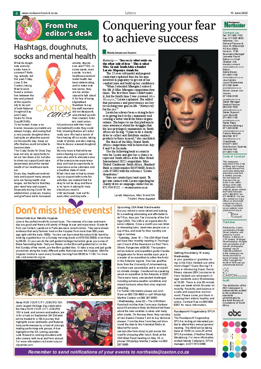 Roodepoort Northsider 10 June 2022 page 4