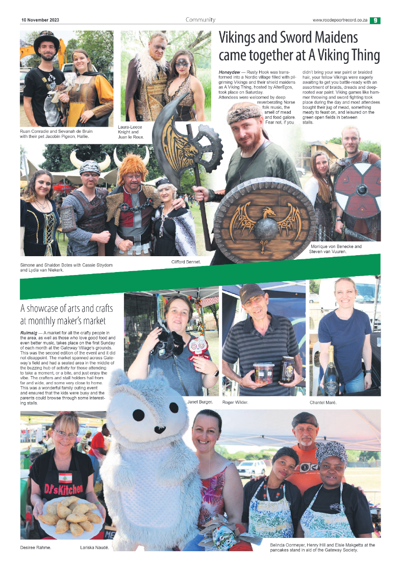 Roodepoort Northsider 10 November 2023 page 9