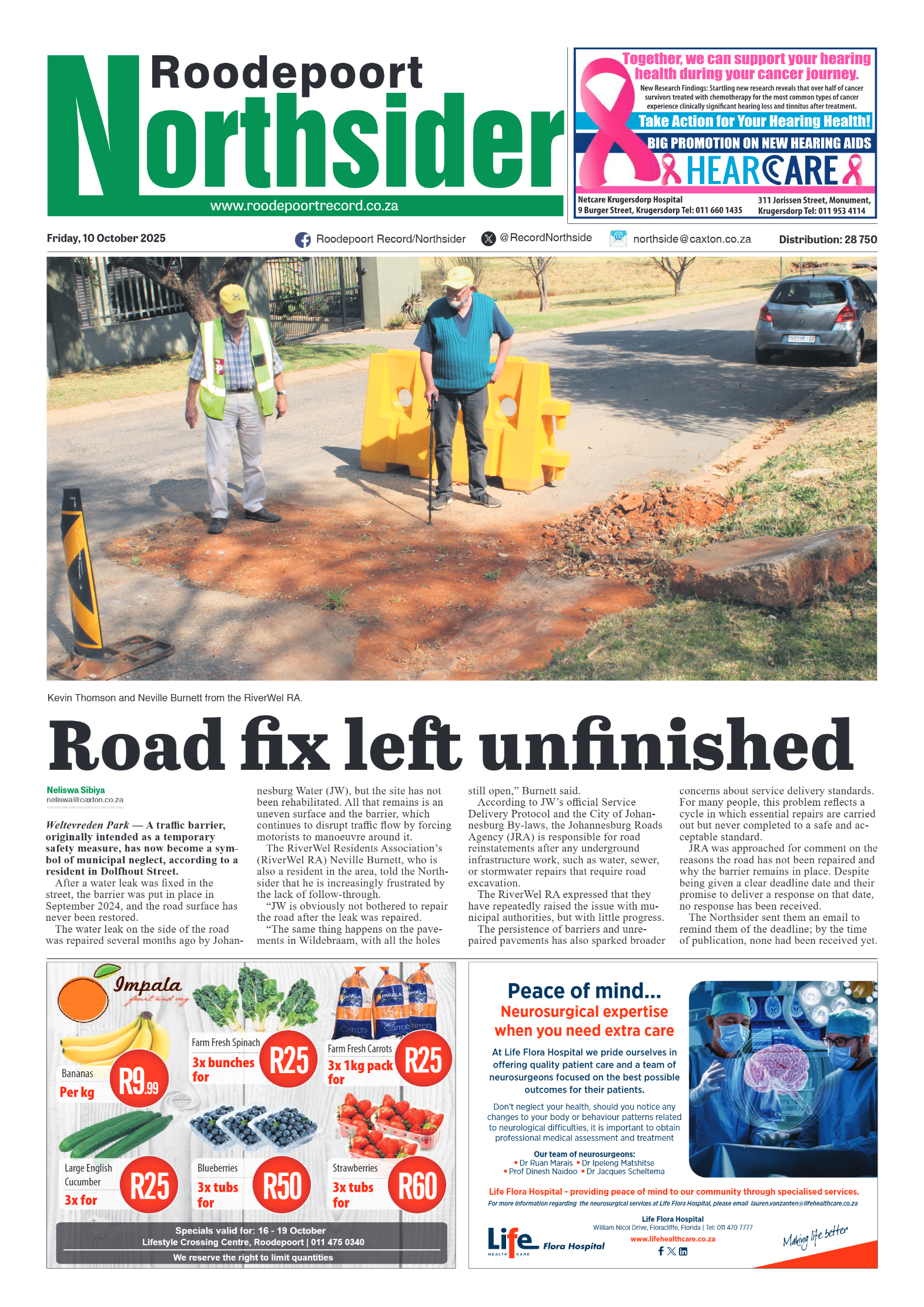 Roodepoort Northsider 10 October 2025 page 3
