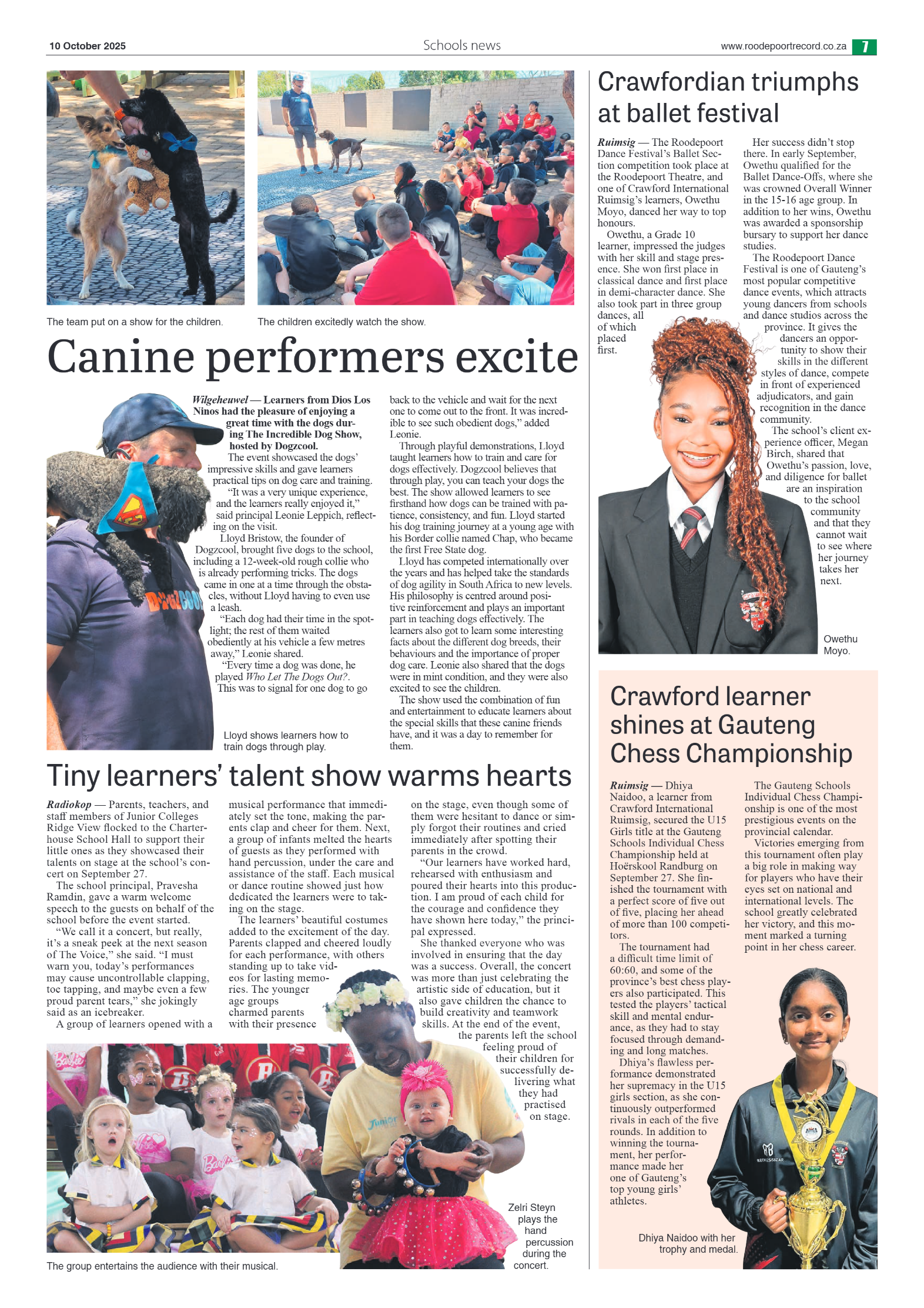 Roodepoort Northsider 10 October 2025 page 9