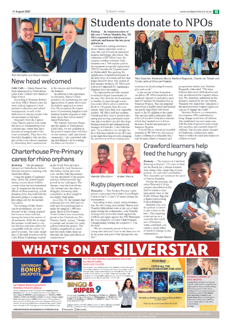 Roodepoort Northsider 11 August 2023 page 13