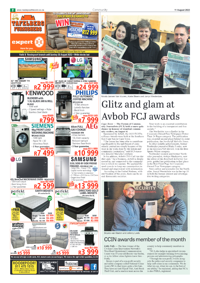 Roodepoort Northsider 11 August 2023 page 2