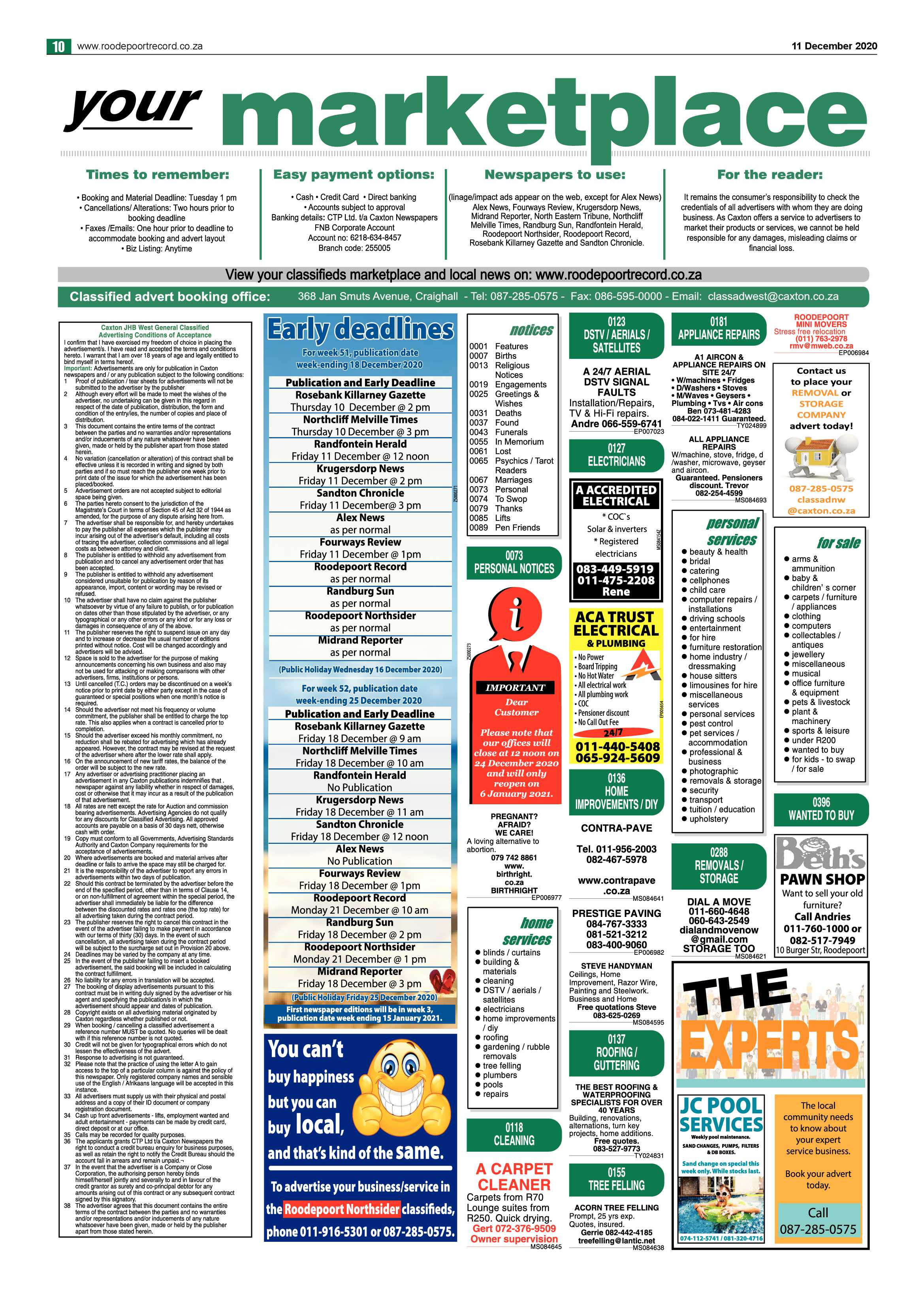 Roodepoort Northsider 11 December 2020 page 10