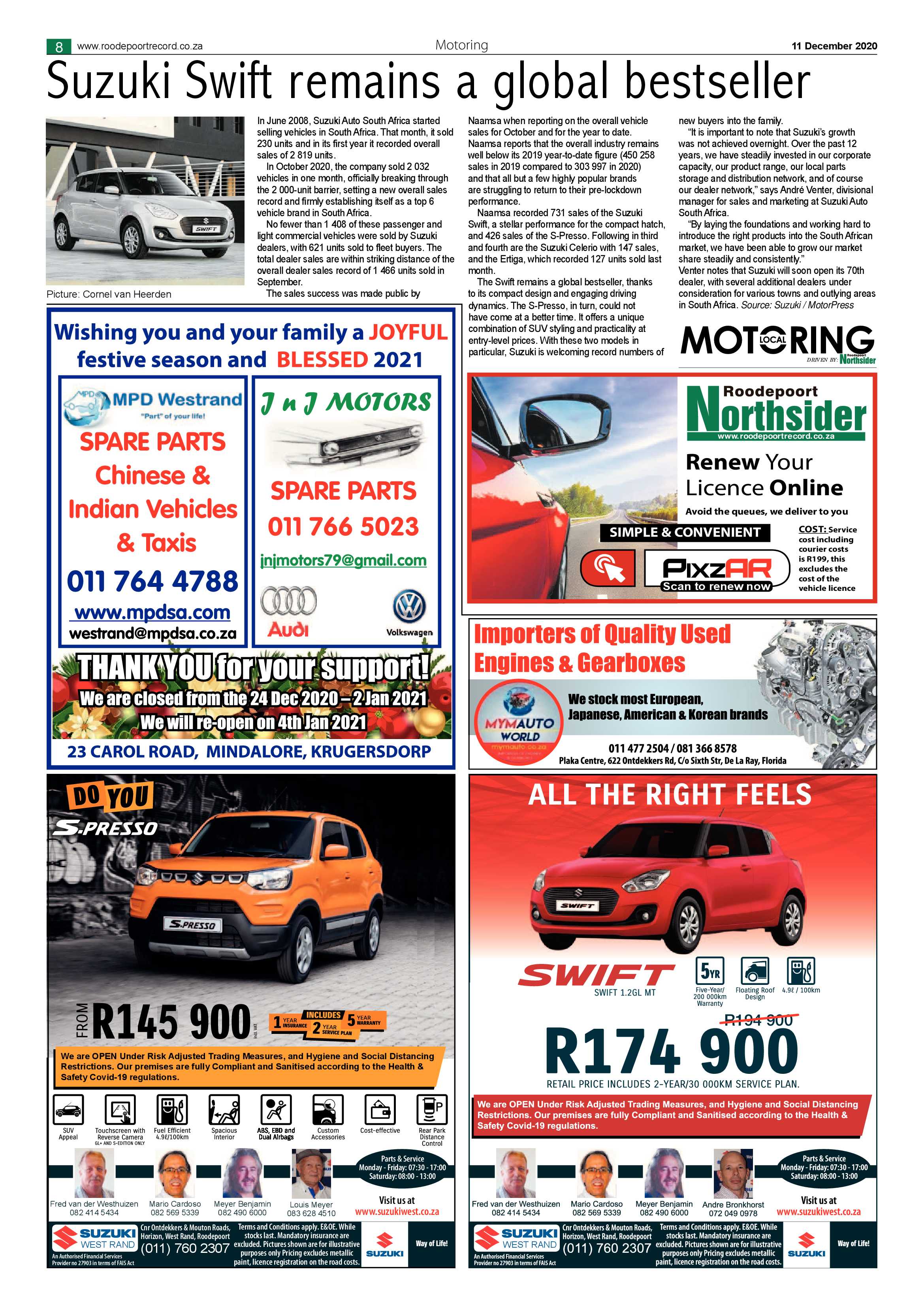 Roodepoort Northsider 11 December 2020 page 8