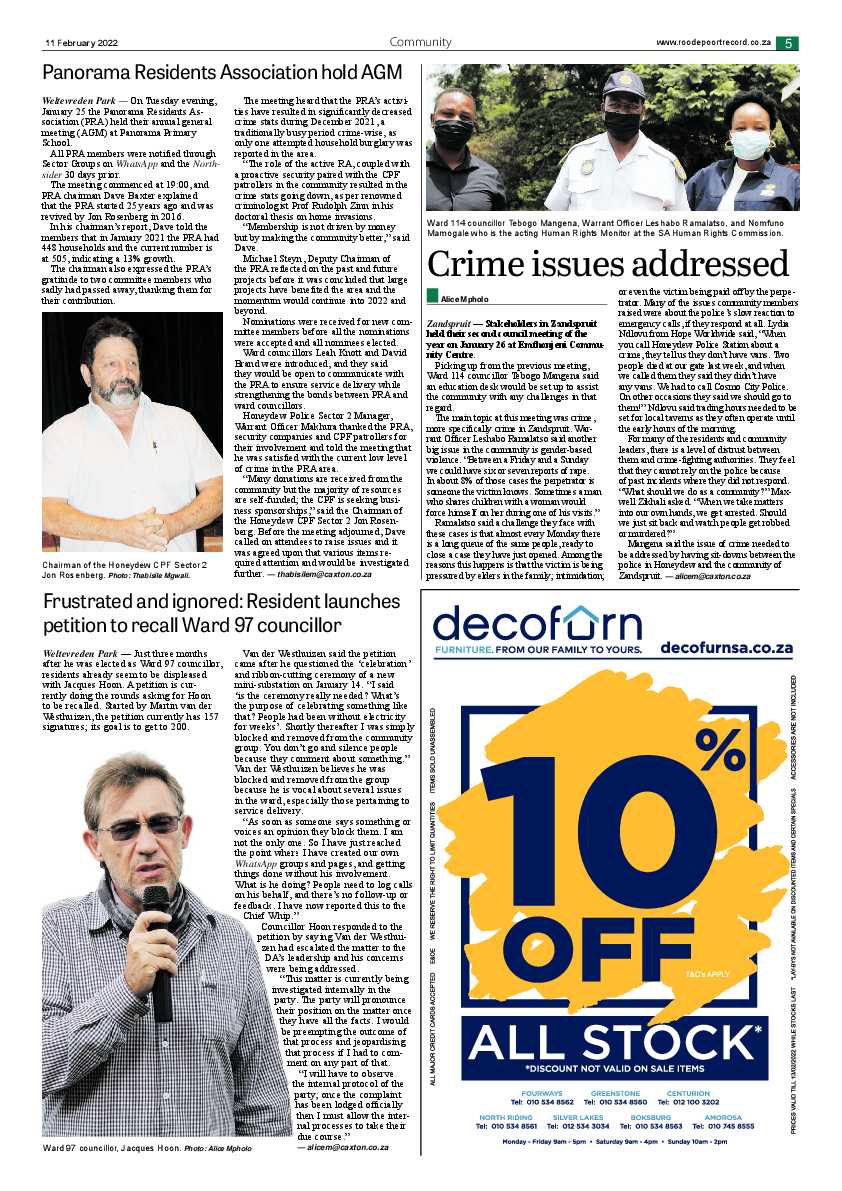 Roodepoort Northsider 11 February 2022 page 5