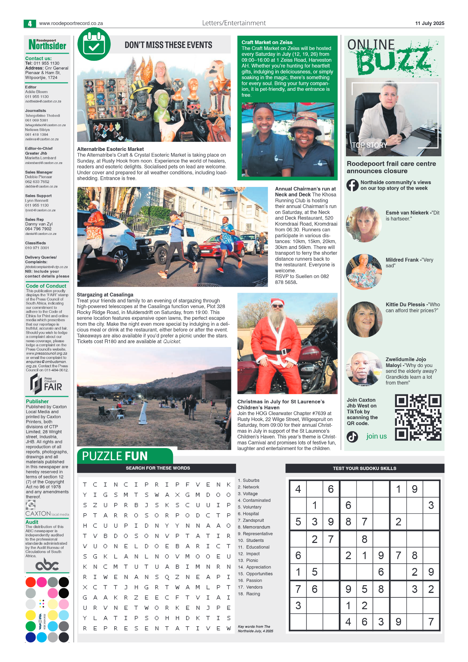 Roodepoort Northsider 11 July 2025 page 6