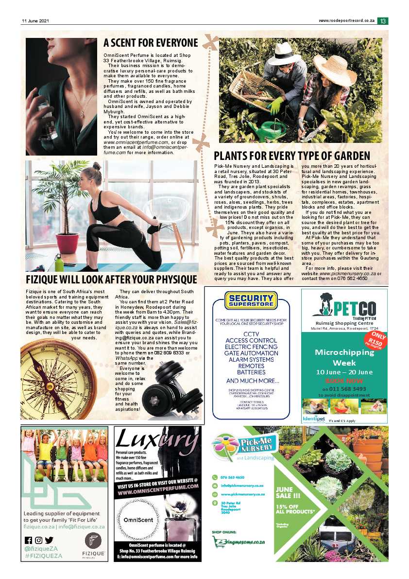 Roodepoort Northsider 11 June 2021 page 13