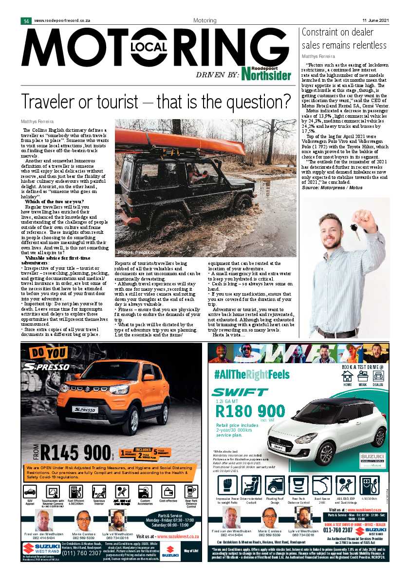 Roodepoort Northsider 11 June 2021 page 14