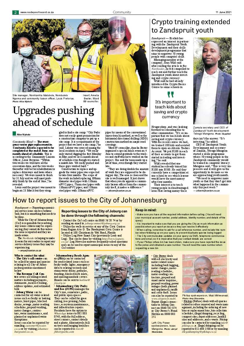 Roodepoort Northsider 11 June 2021 page 2