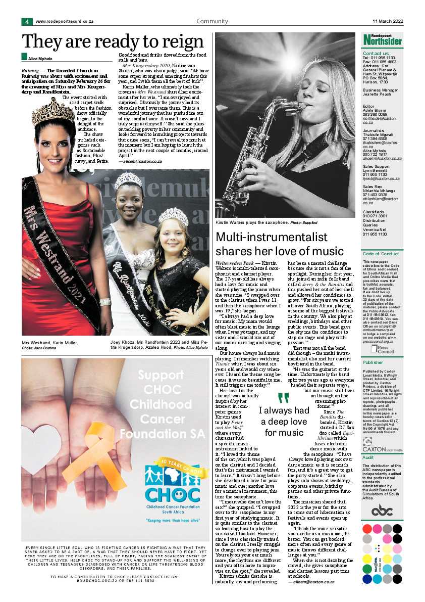 Roodepoort Northsider 11 March 2022 page 4