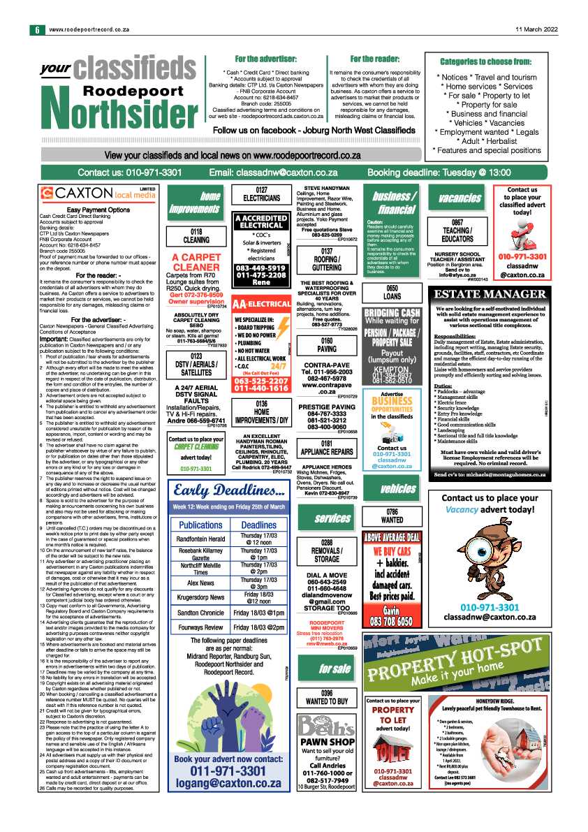 Roodepoort Northsider 11 March 2022 page 6