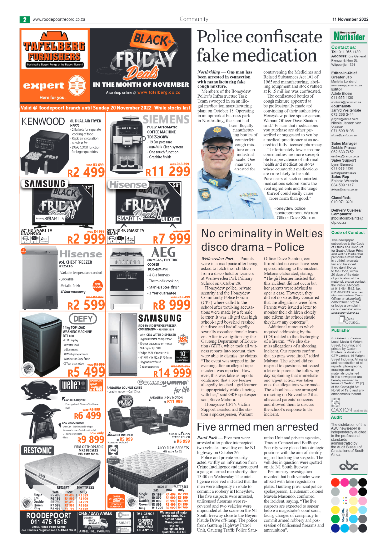 Roodepoort Northsider 11 November 2022 page 2
