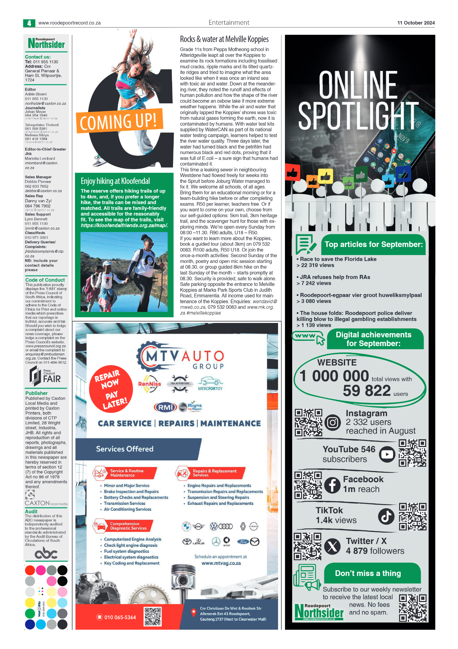 Roodepoort Record 11 October 2024 page 4