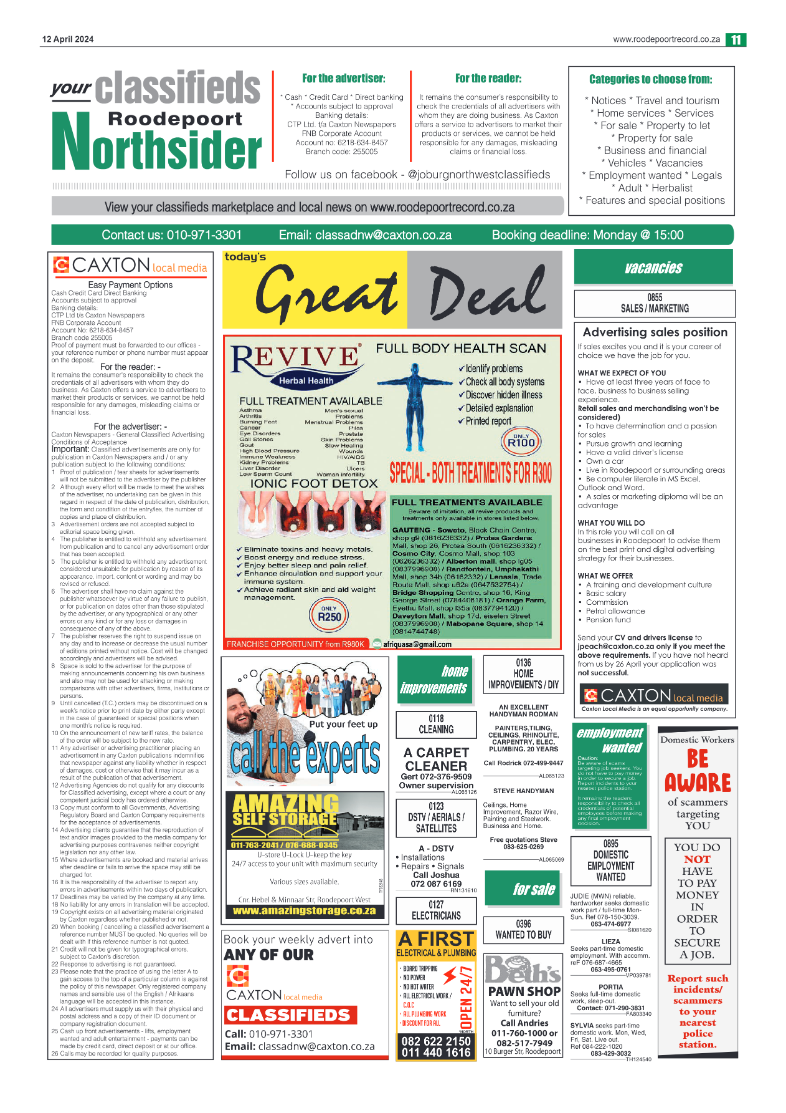Roodepoort Northsider 12 April 2024 page 11