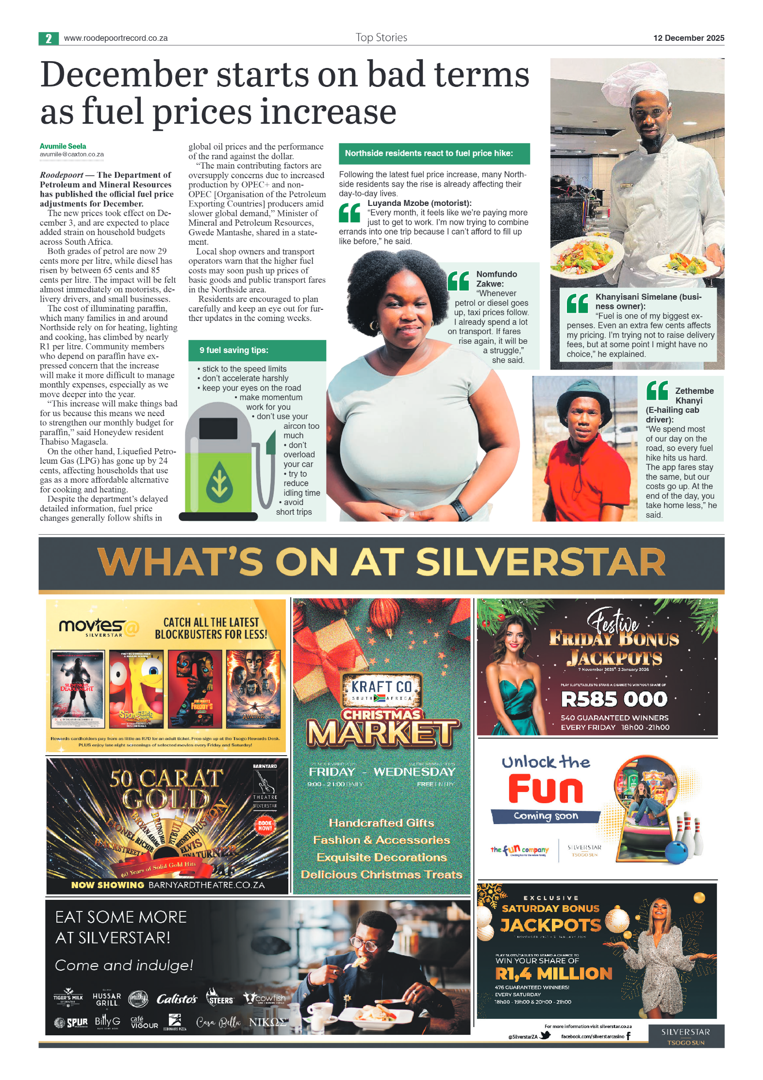 Roodepoort Northsider 12 December 2025 page 4