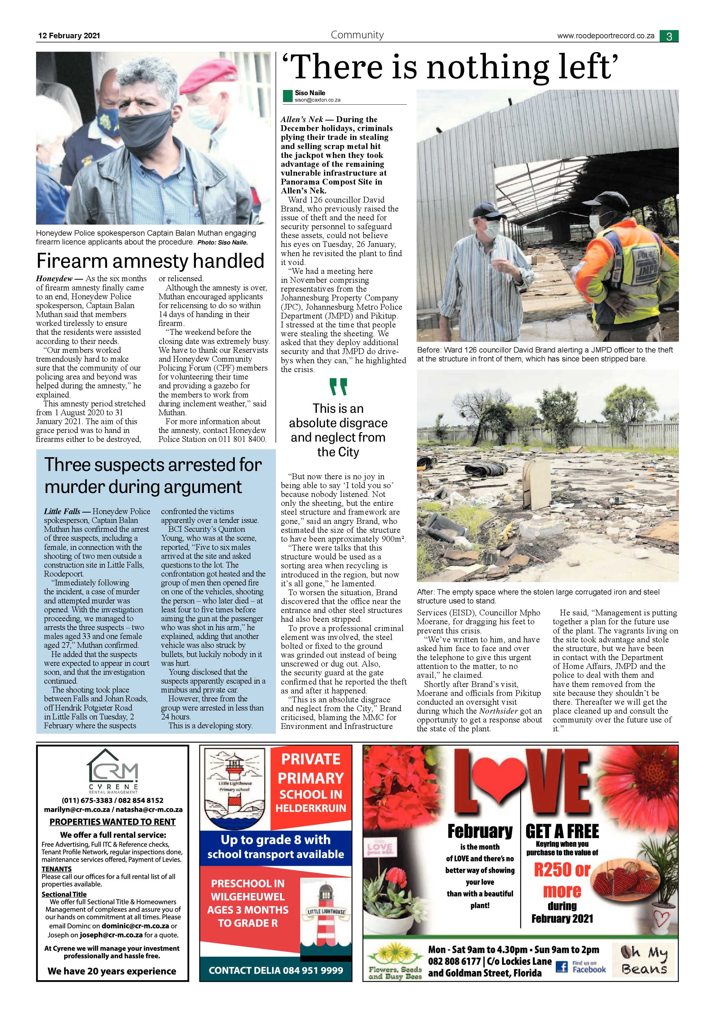 Roodepoort Northsider 12 February 2021 page 3