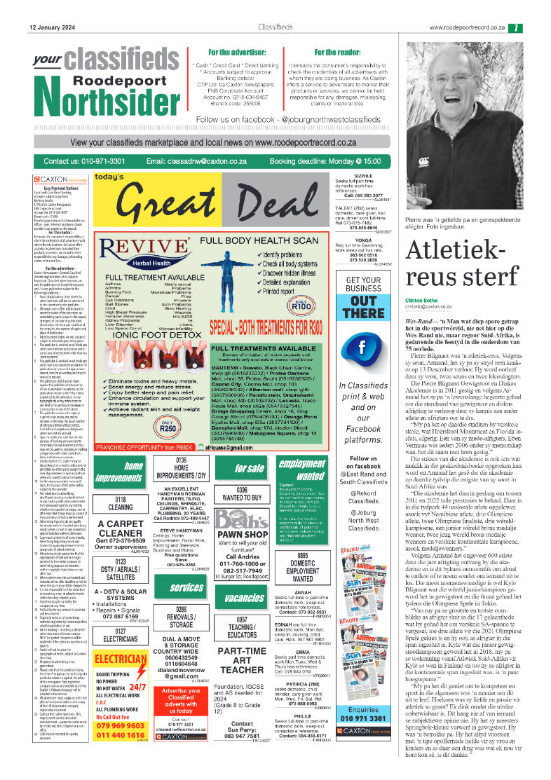 Roodepoort Northsider 12 January 2024 page 7