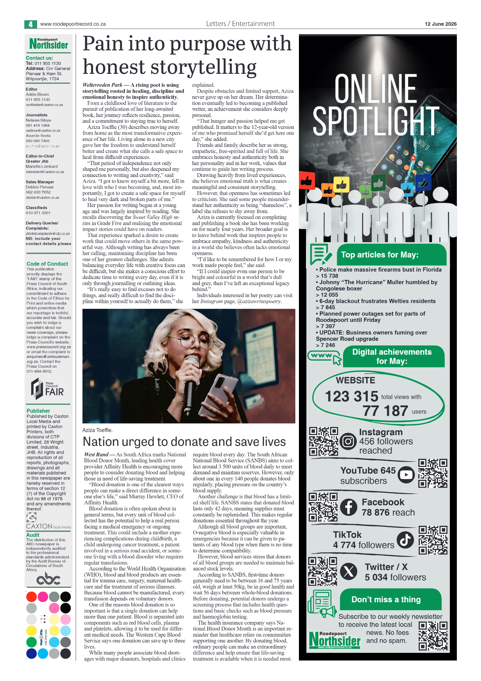 Roodepoort Northsider 12 June 2026 page 6