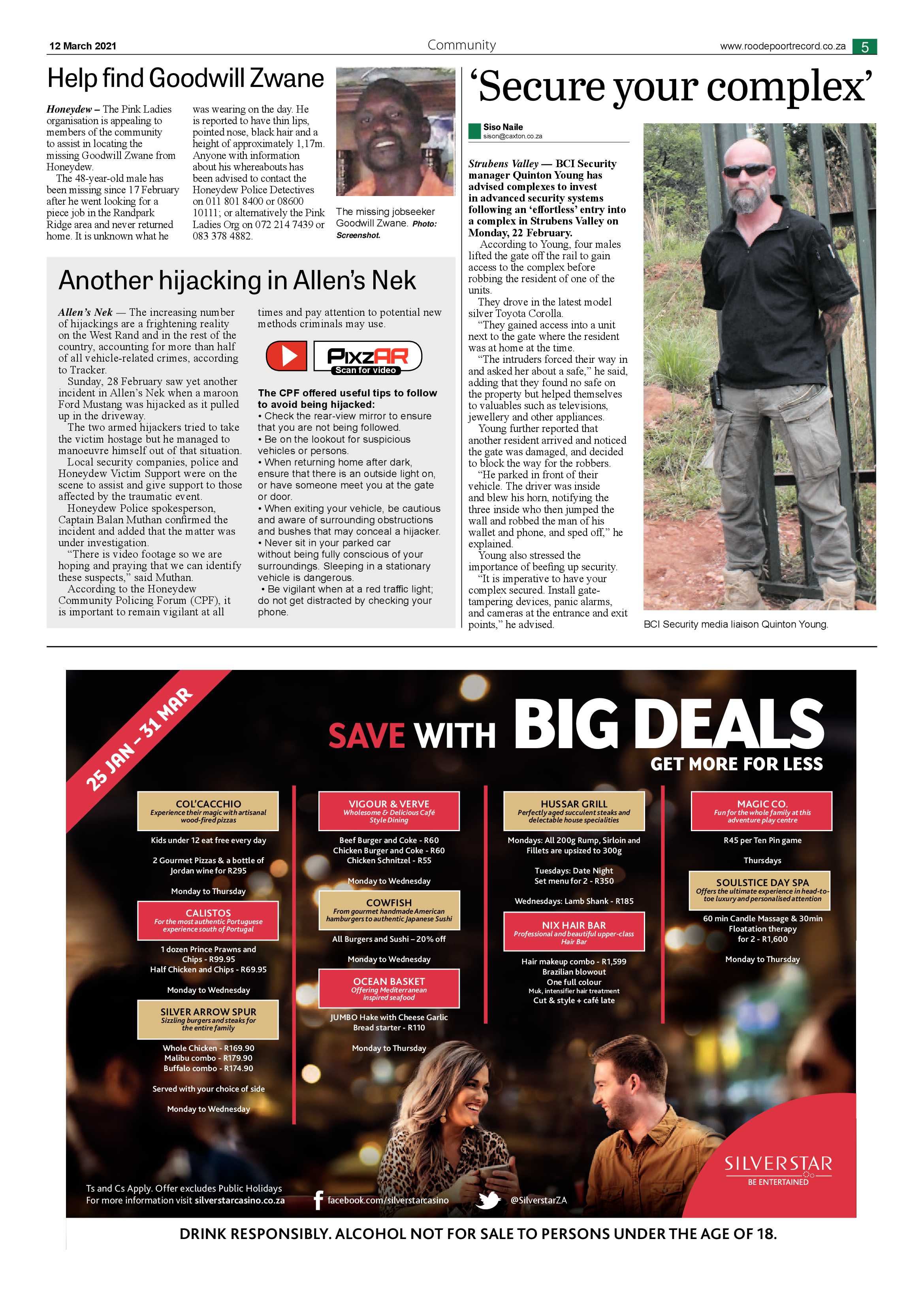 Roodepoort Northsider 12 March 2021 page 5