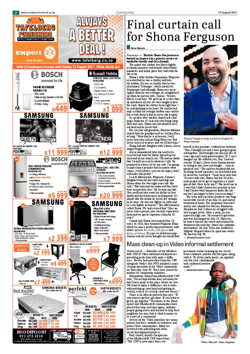 Roodepoort Northsider 13 August 2021 page 2