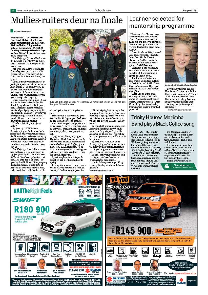 Roodepoort Northsider 13 August 2021 page 6