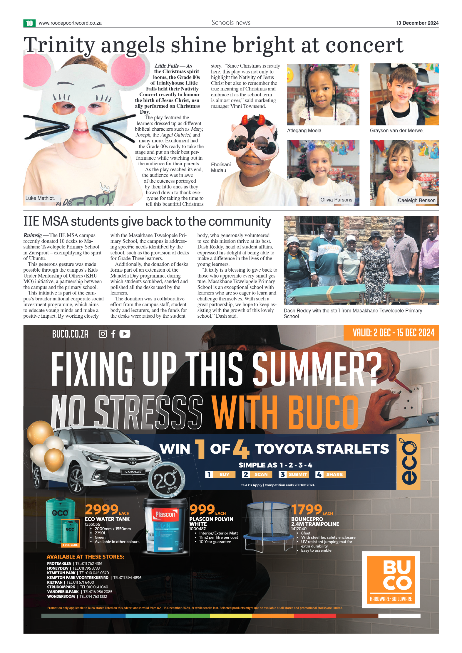 Roodepoort Northsider 13 December 2024 page 10