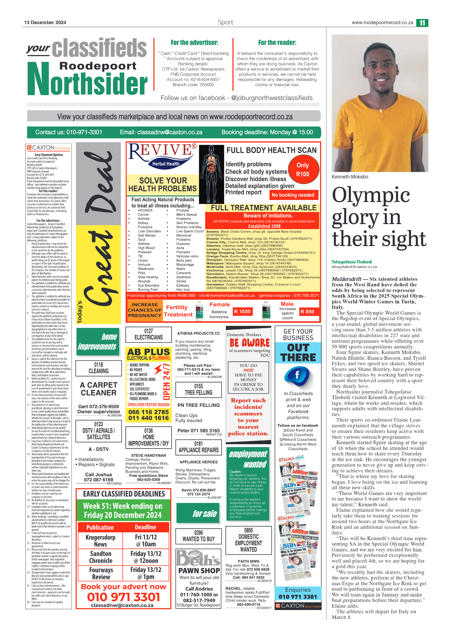 Roodepoort Northsider 13 December 2024 page 11