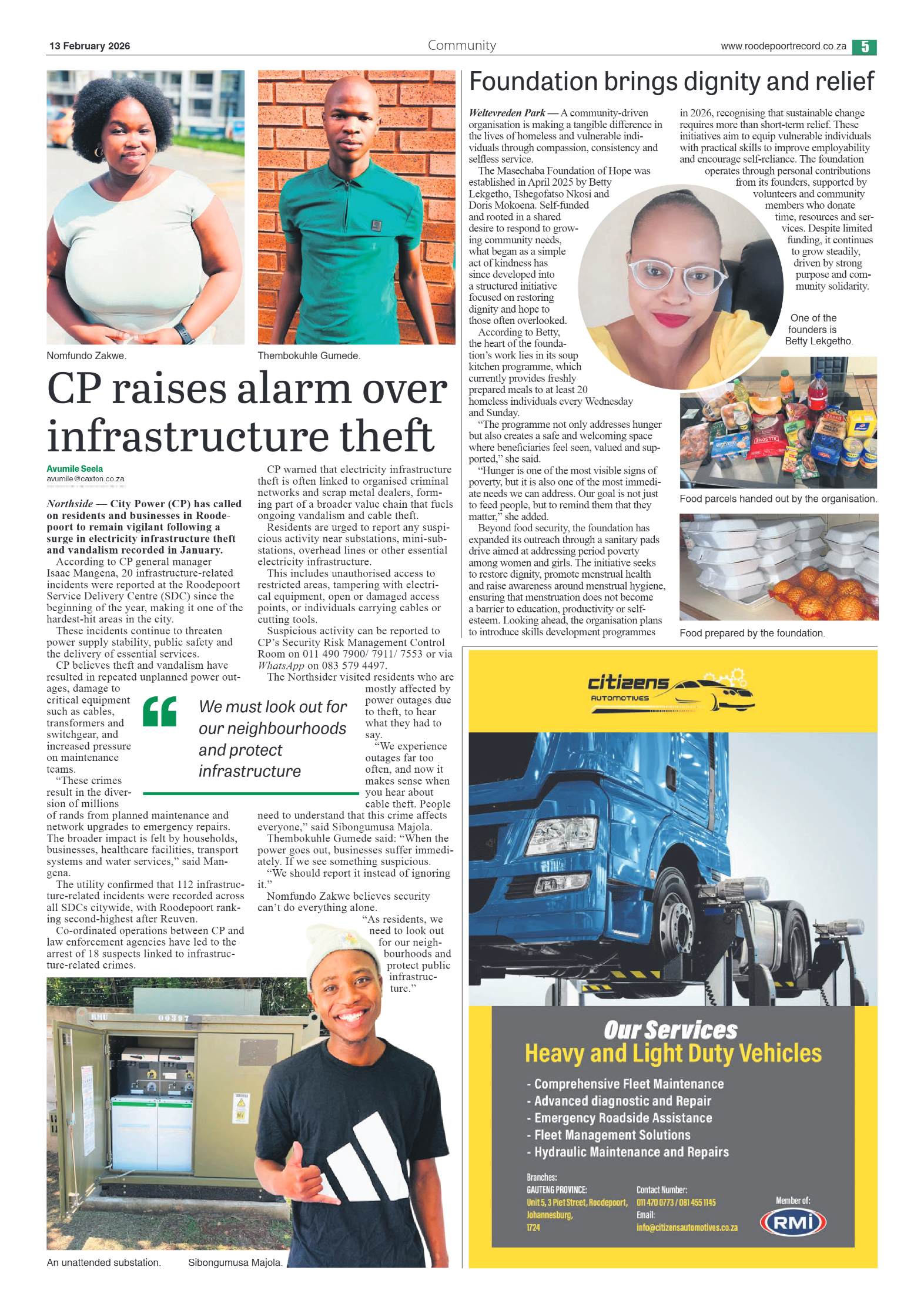 Roodepoort Northsider 13 February 2026 page 7