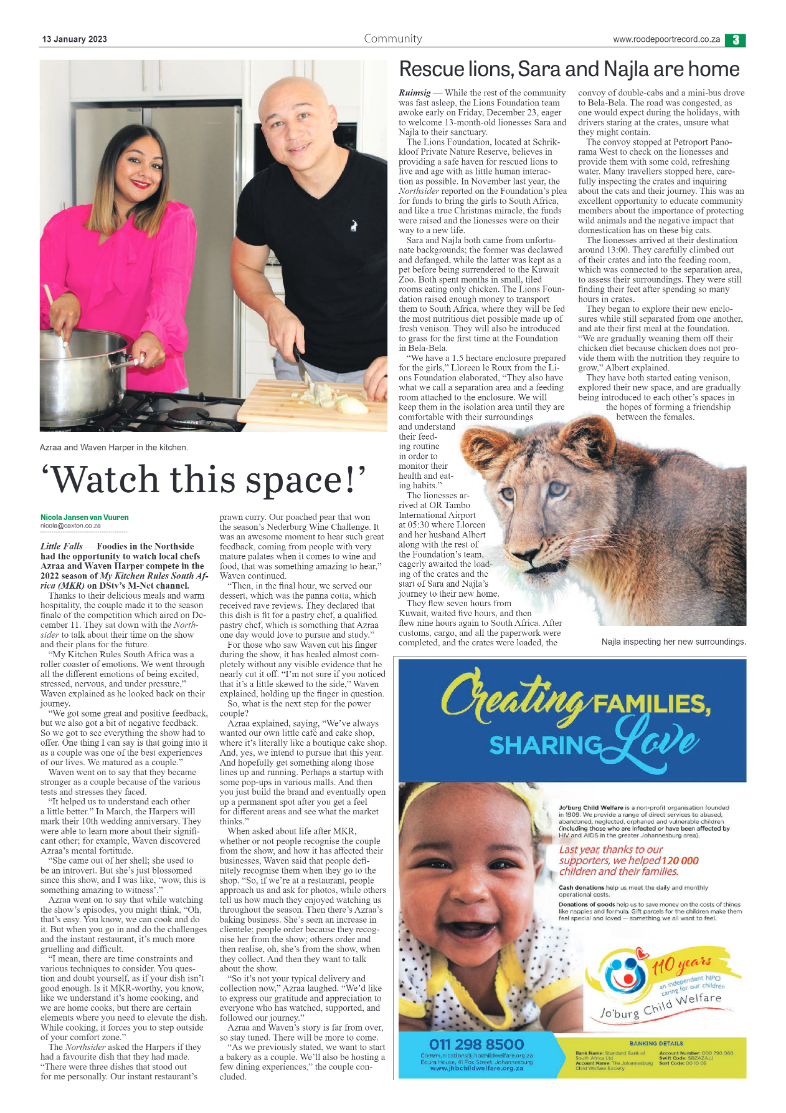 Roodepoort Northsider 13 January 2023 page 3