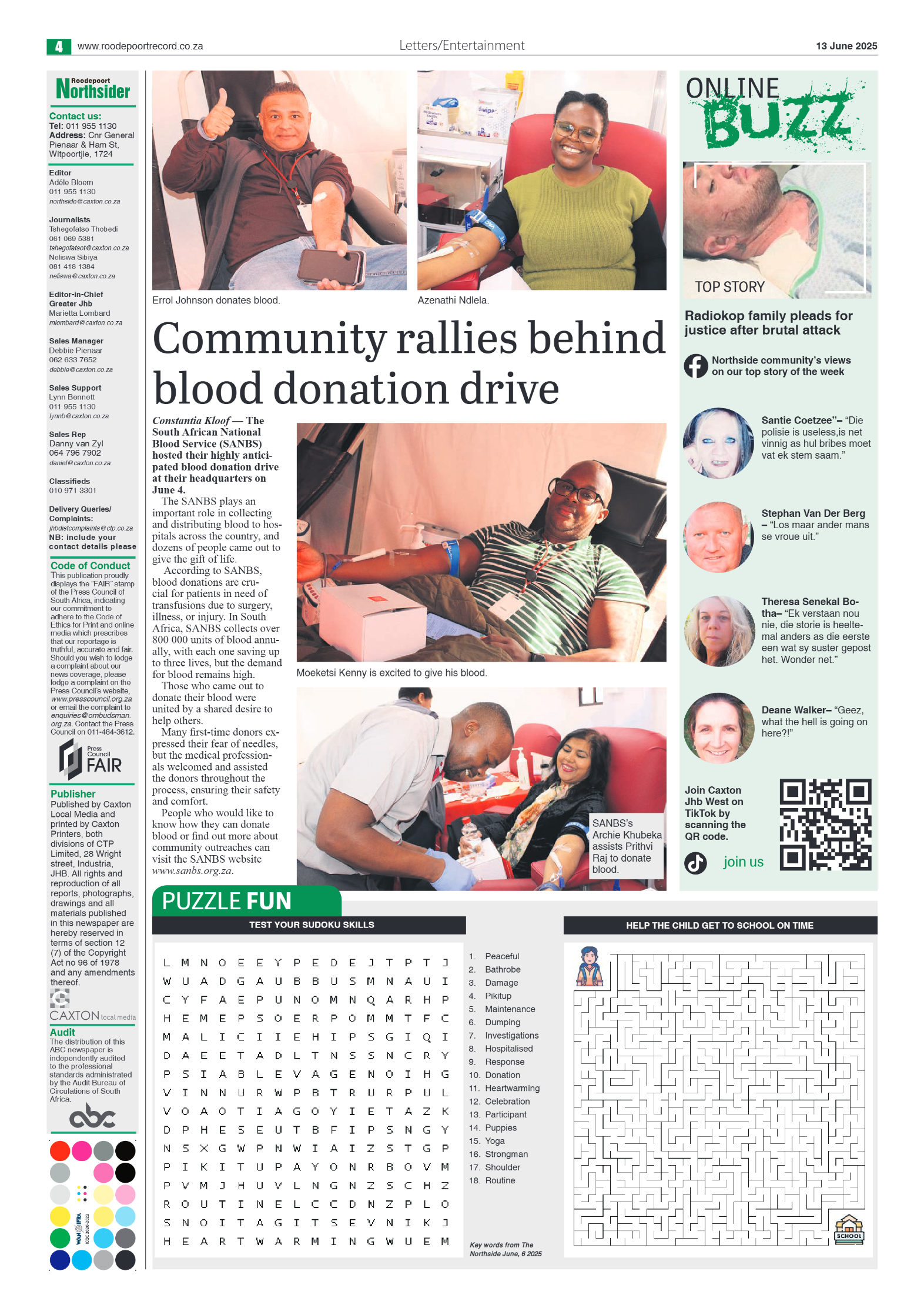 Roodepoort Northsider 13 June 2025 page 6