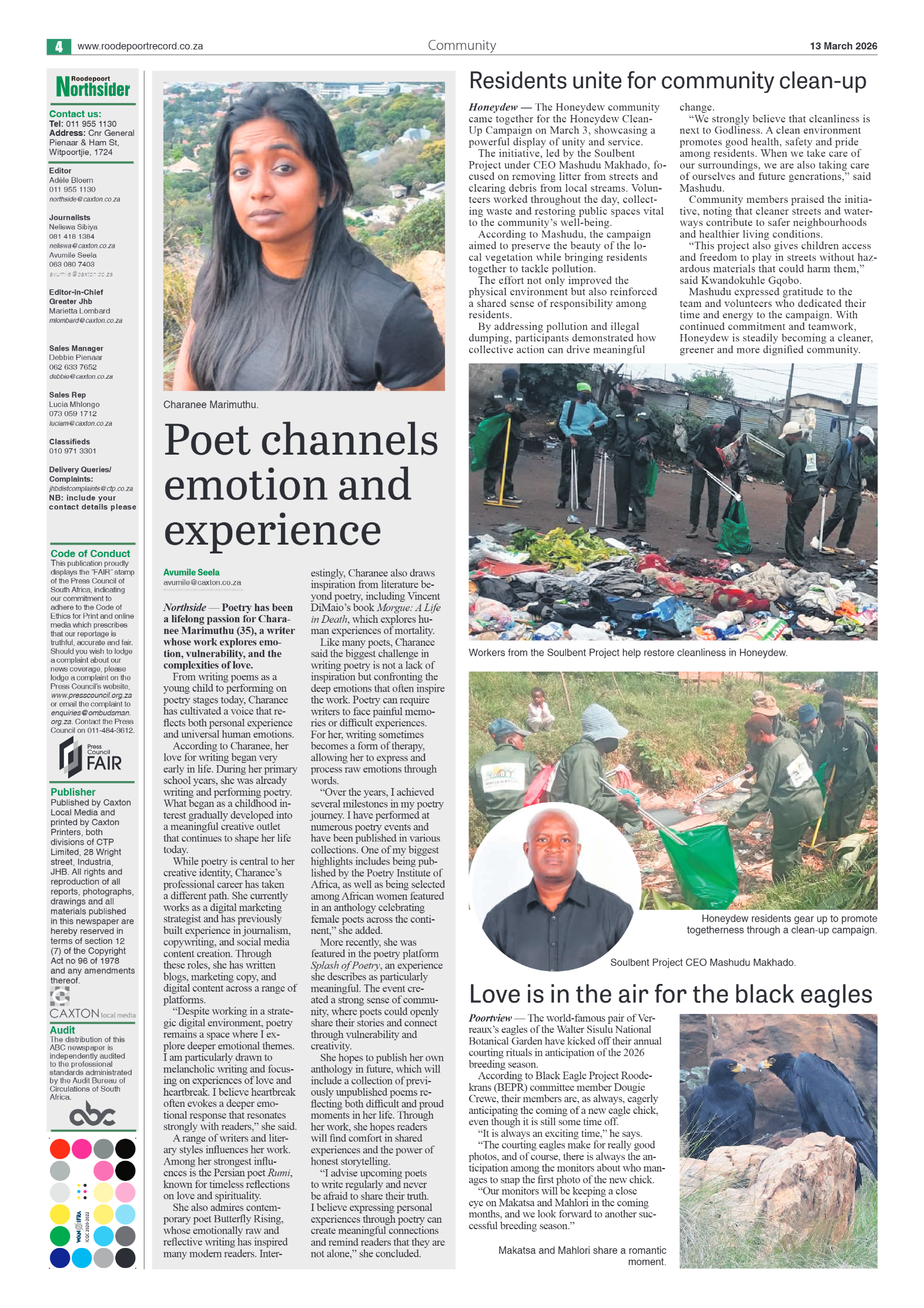 Roodepoort Northsider 13 March 2026 page 6