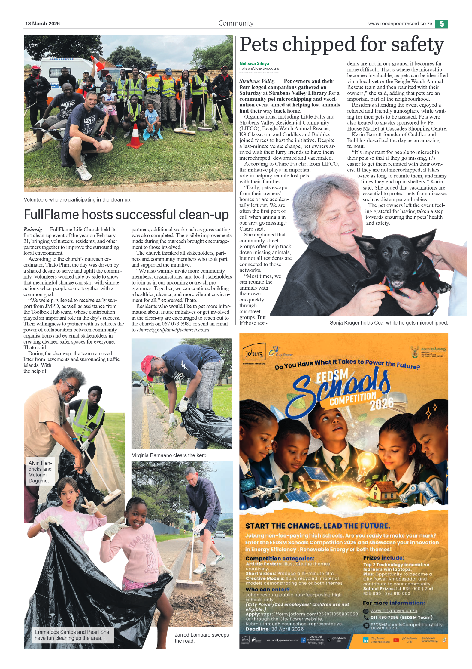 Roodepoort Northsider 13 March 2026 page 7