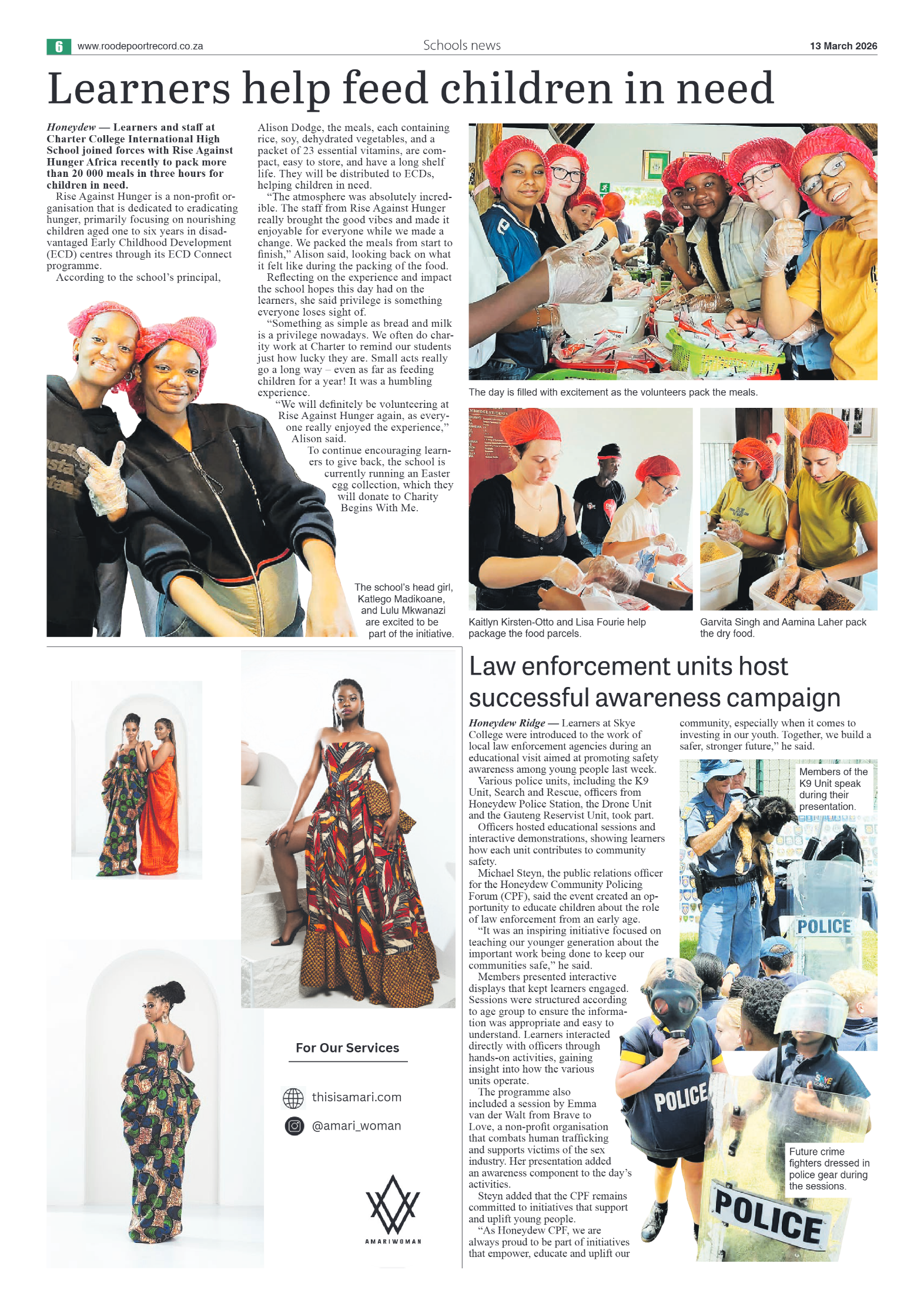 Roodepoort Northsider 13 March 2026 page 8
