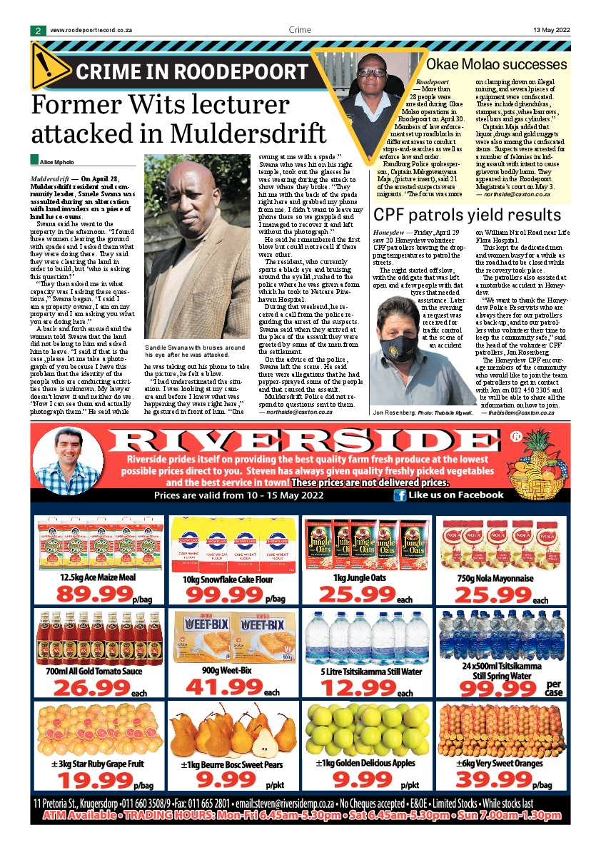 Roodepoort Northsider 13 May 2022 page 2