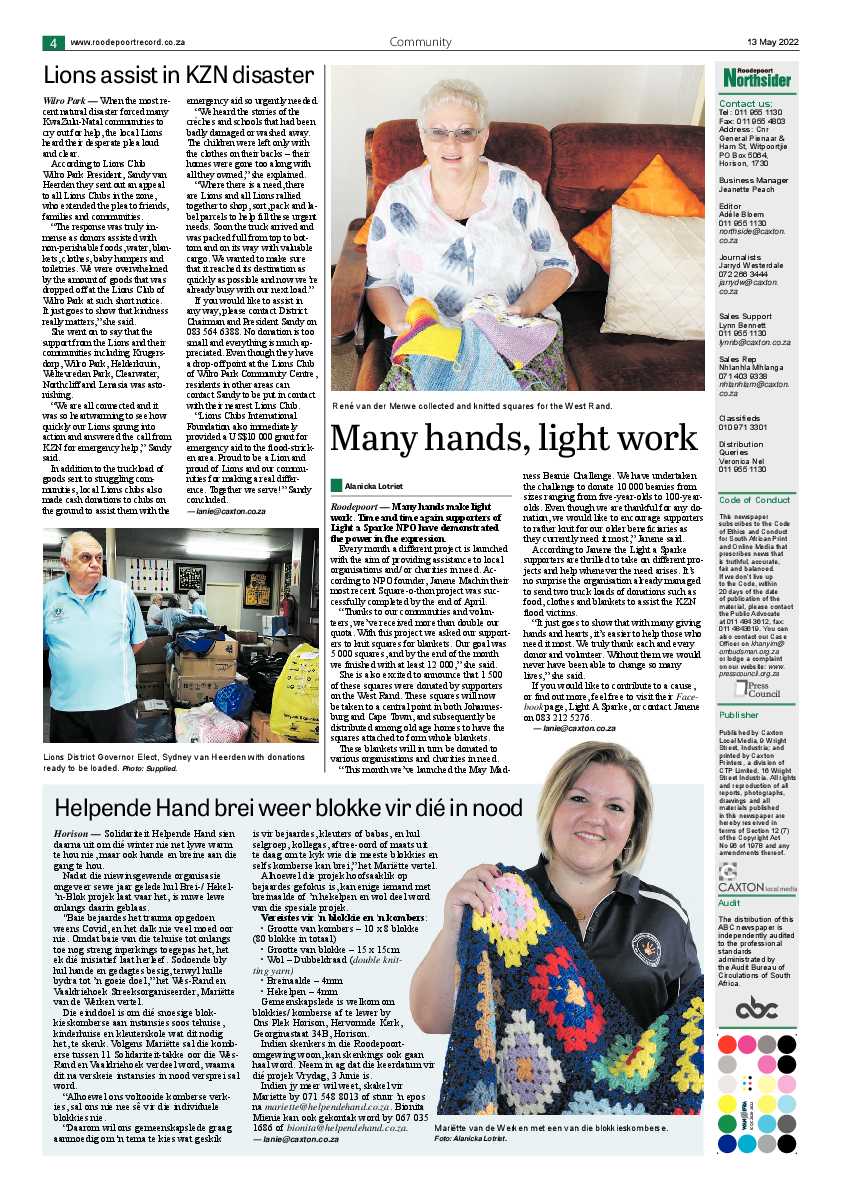 Roodepoort Northsider 13 May 2022 page 4
