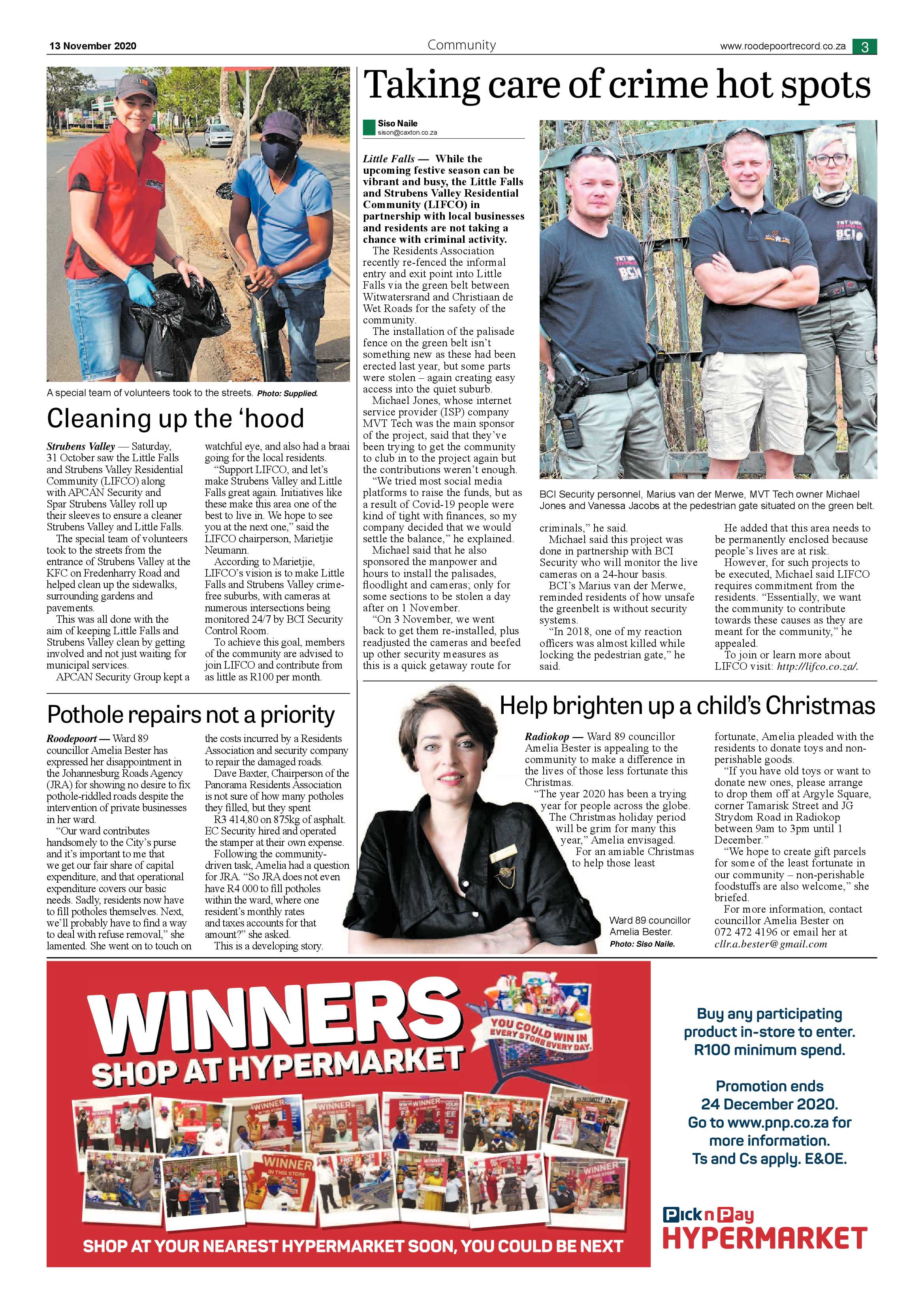 Roodepoort Northsider 13 November 2020 page 3